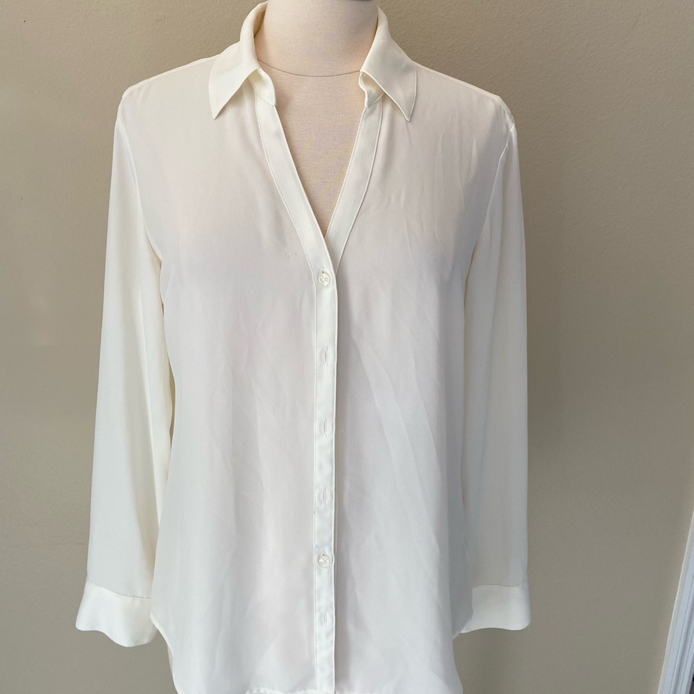 Express Cream Button-Down Shirt